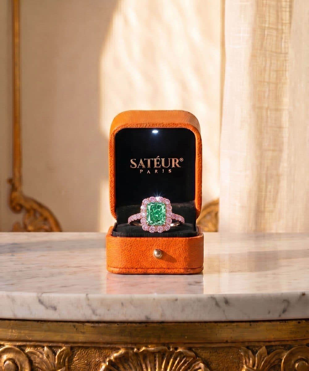 Aurore Verte Ring